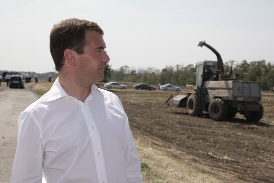 Dmitry Medvedev's working trip to Rostov Region