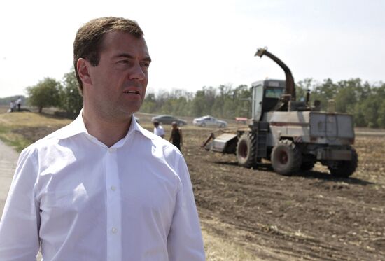 Dmitry Medvedev's working trip to Rostov Region