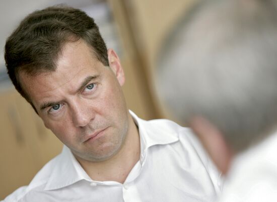 Dmitry Medvedev's working trip to Rostov Region