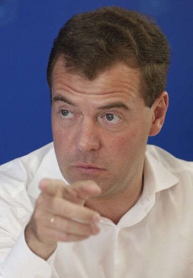 Dmitry Medvedev's working trip to Rostov Region