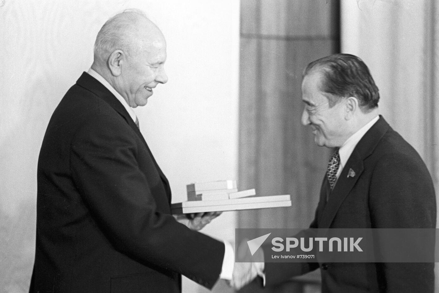 Nikolai Podgorny and Kamil Yashen