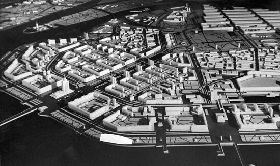 Model of residential area