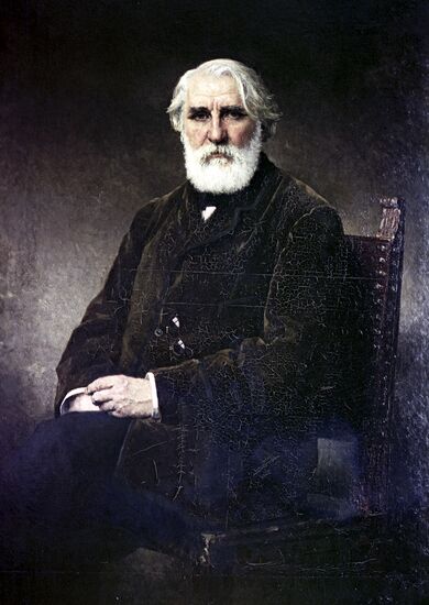 "Portrait of Turgenev"