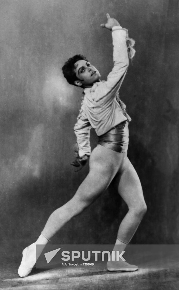 Ballet dancer Konstantin Sergeyev