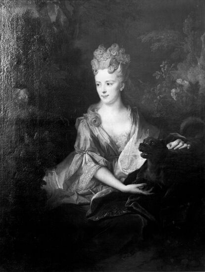 "Portrait of Lady with Lap-Dog"