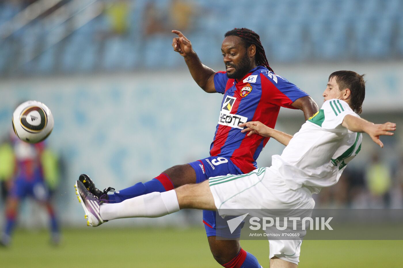 Russian Premier Football League. CSKA vs. Anzhi