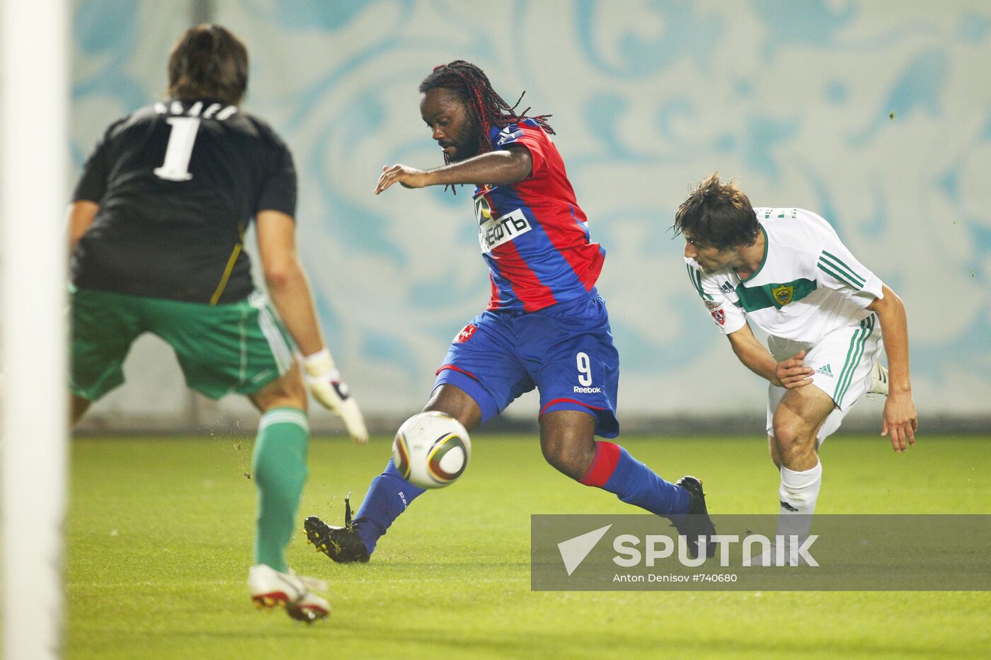 Russian Premier Football League. CSKA vs. Anzhi
