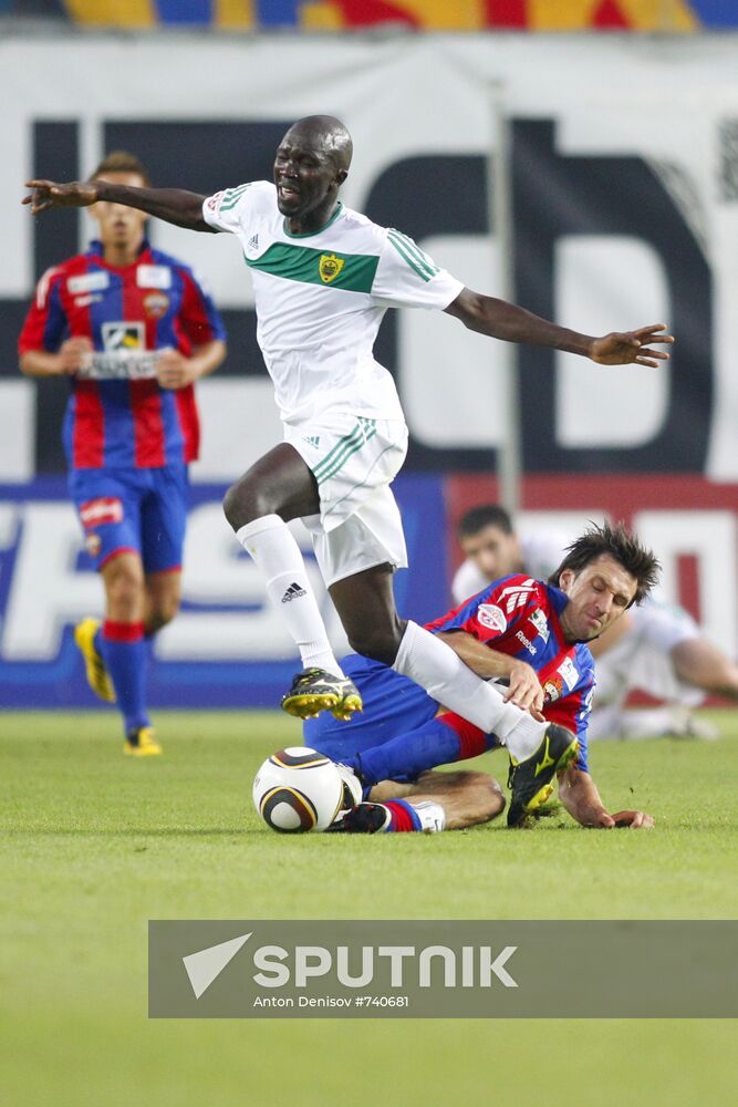 Russian Premier Football League. CSKA vs. Anzhi