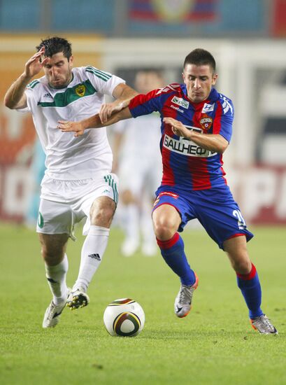 Russian Premier Football League. CSKA vs. Anzhi