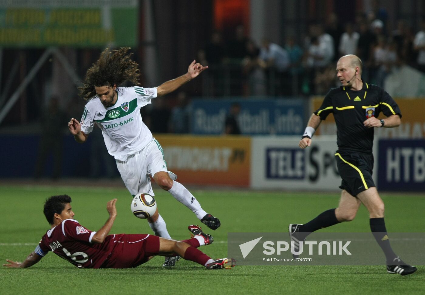 Football. Russian Premier League. Terek vs. Rubin