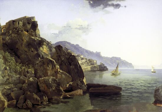 "Harbor at Amalfi"