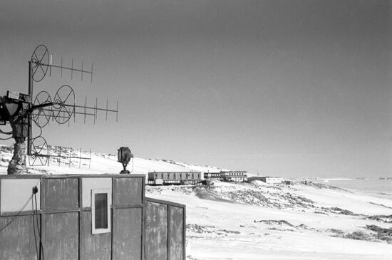 Radars of an Antarctic station