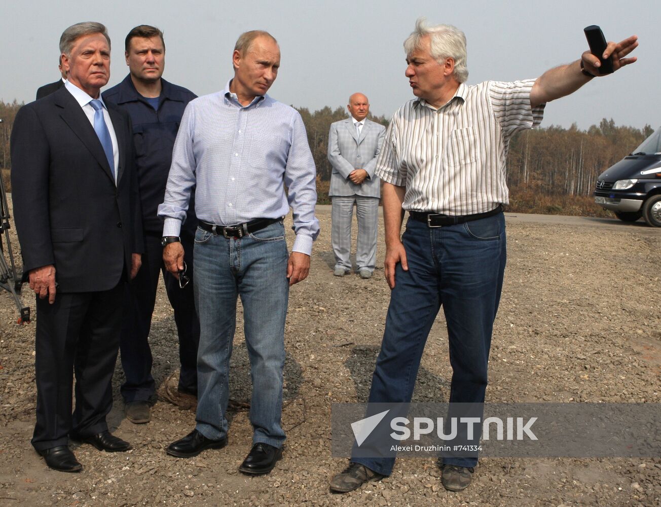 Vladimir Putin visits Moscow Region