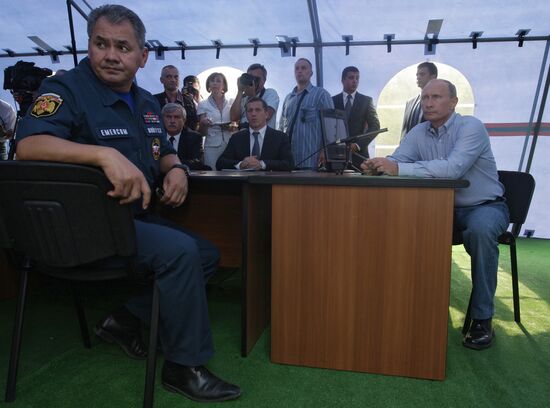 Vladimir Putin visits Moscow Region