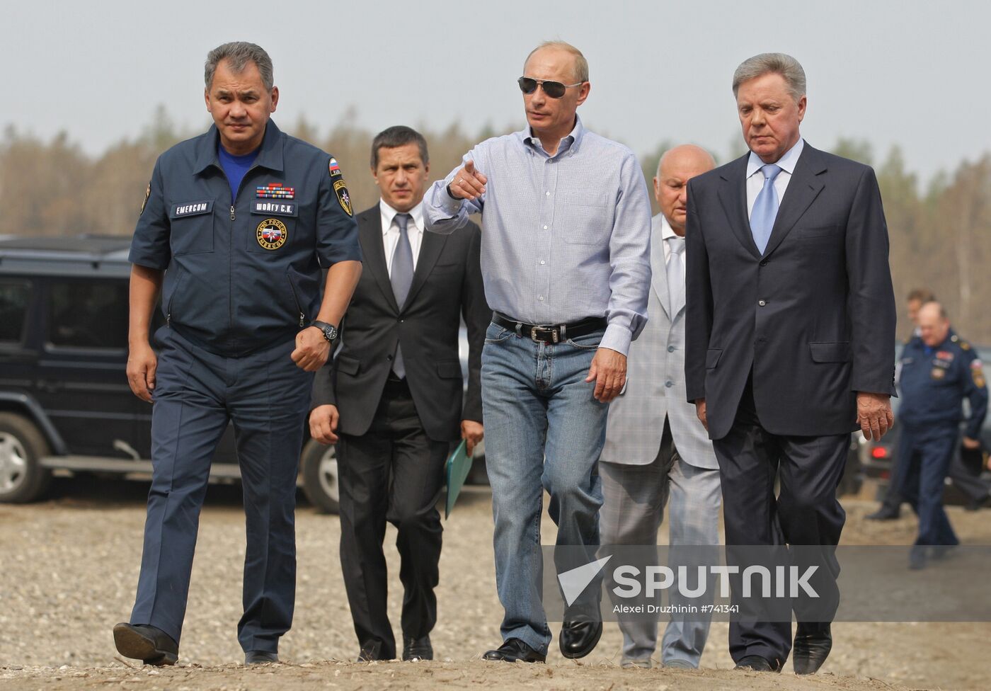 Vladimir Putin visits Moscow Region