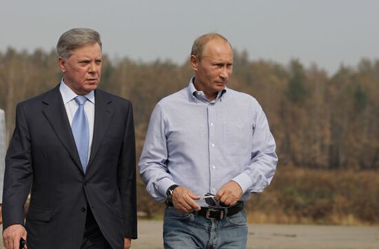 Vladimir Putin visits Moscow Region