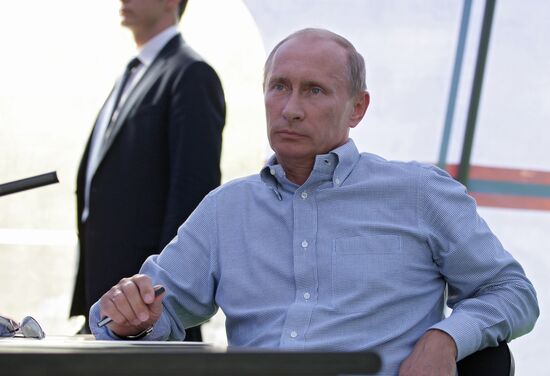 Vladimir Putin visits Moscow Region