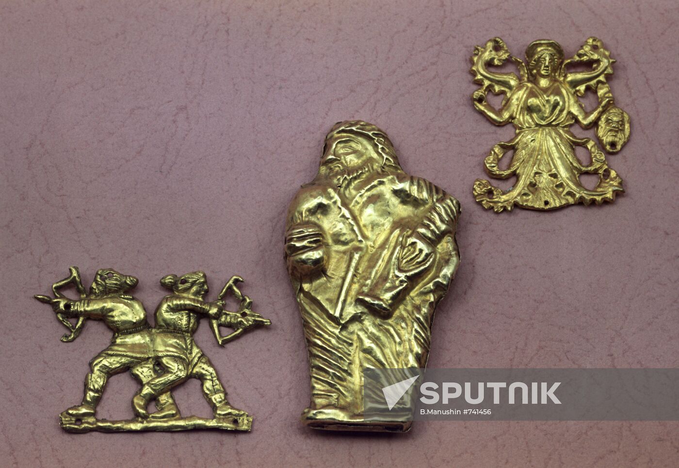Scythian gold plaques