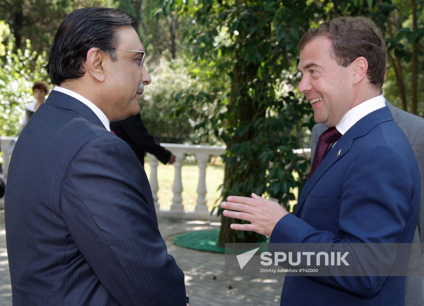 Dmitry Medvedev meets with Tajik, Afghan and Pakistan presidents