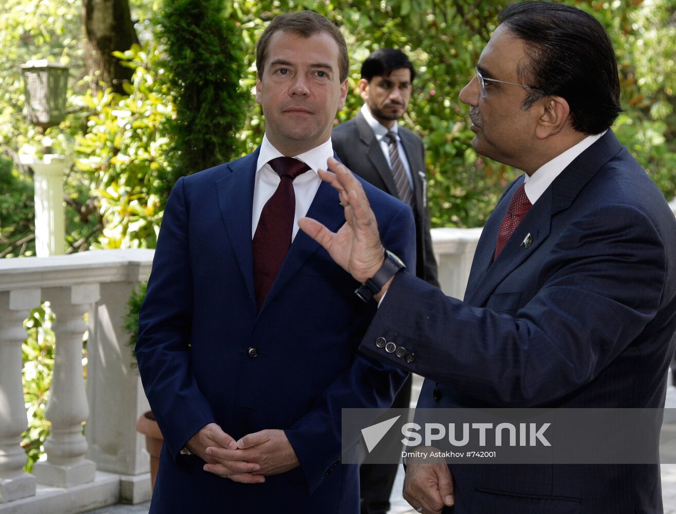 Dmitry Medvedev meets with Tajik, Afghan and Pakistan presidents