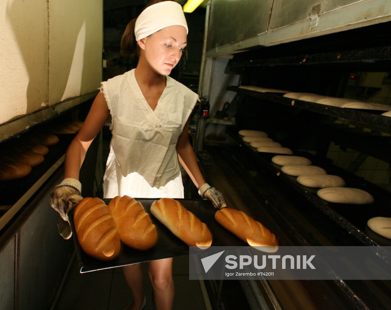 Bread baked