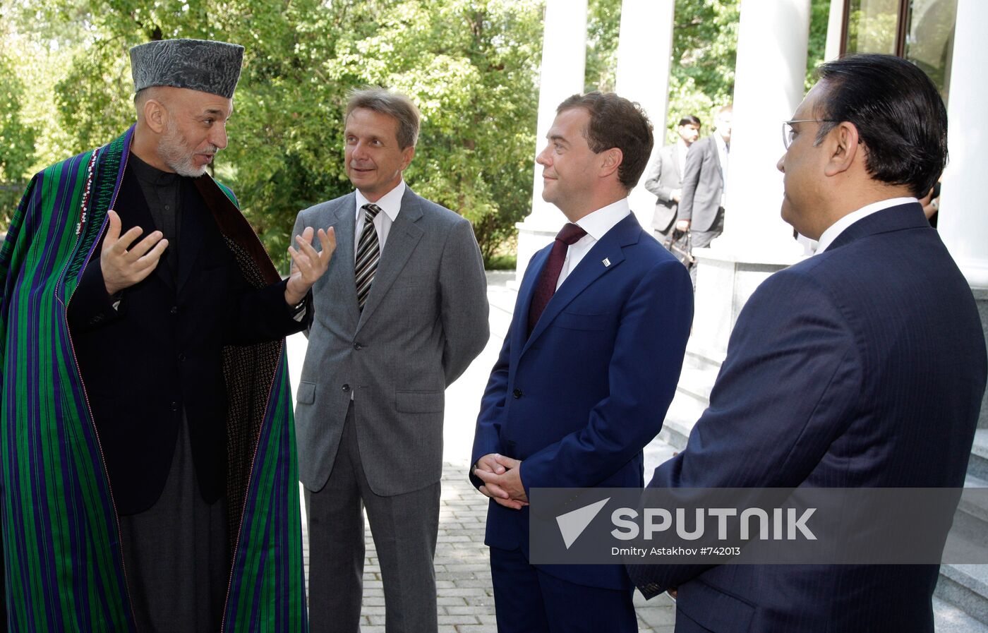 Dmitry Medvedev meets with Tajik, Afghan and Pakistan presidents