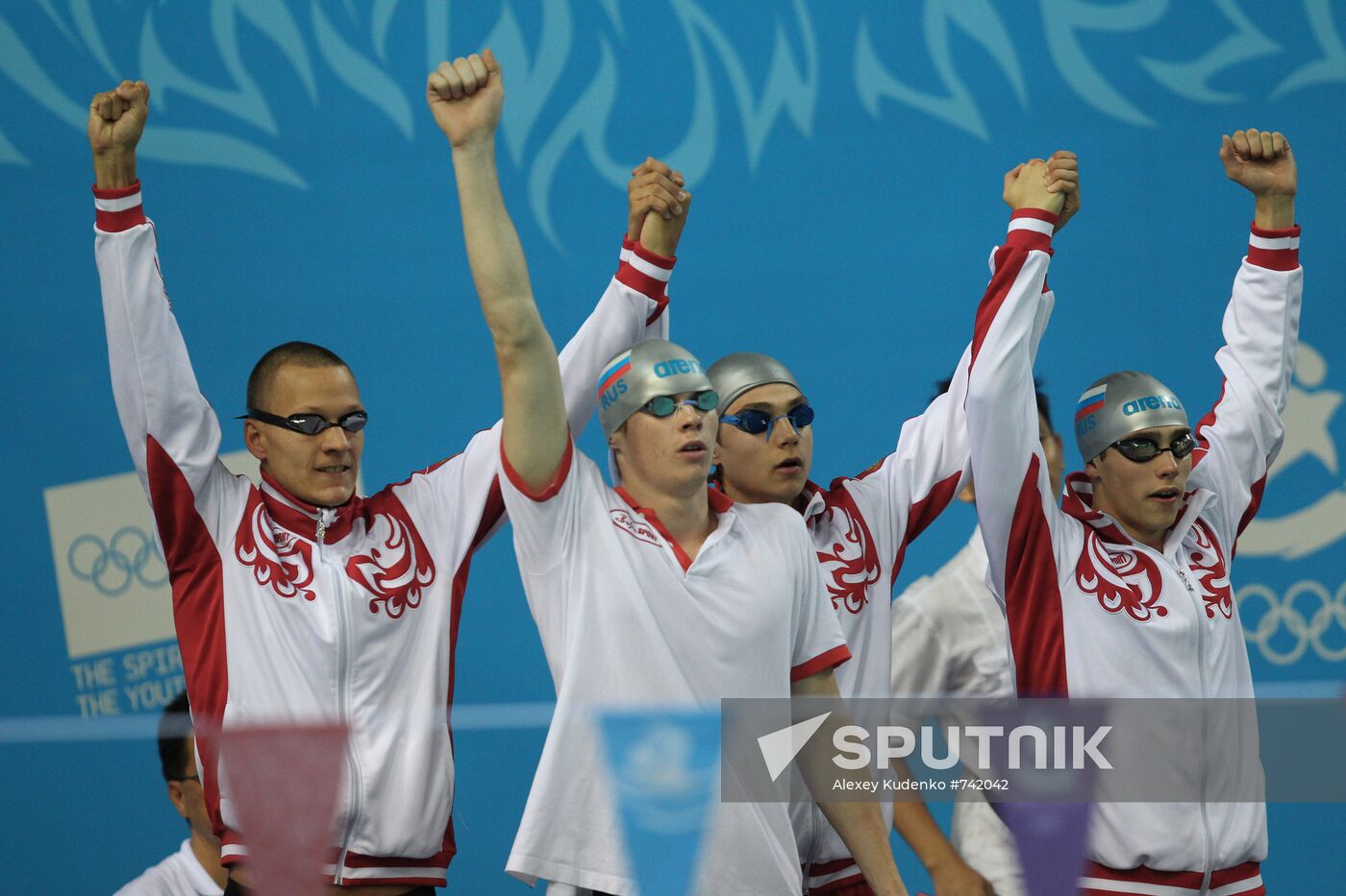 Russian medley relay team