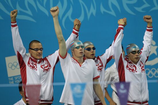 Russian medley relay team
