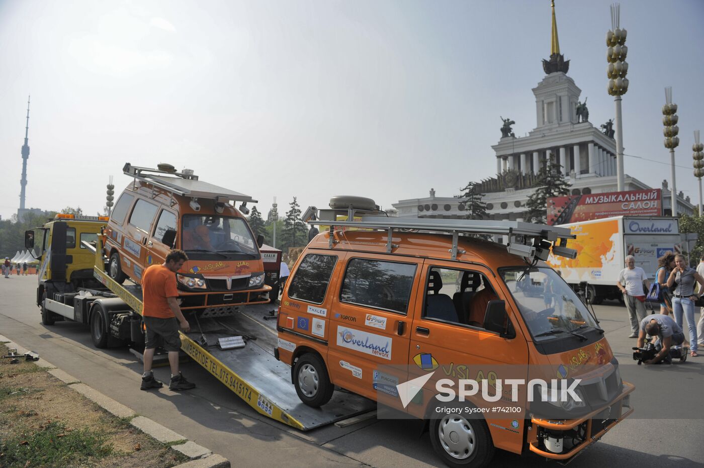 Overland World Truck Expedition electric minivans rally