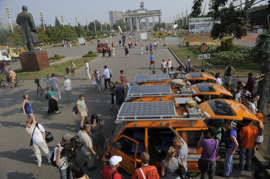 Overland World Truck Expedition electric minivans rally