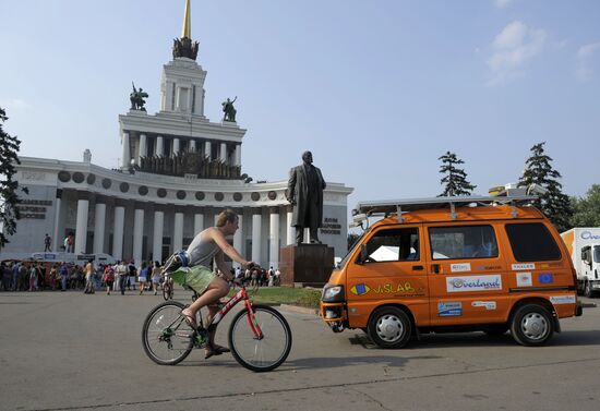 Overland World Truck Expedition electric minivans rally
