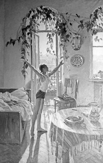 "Morning". Reproduction