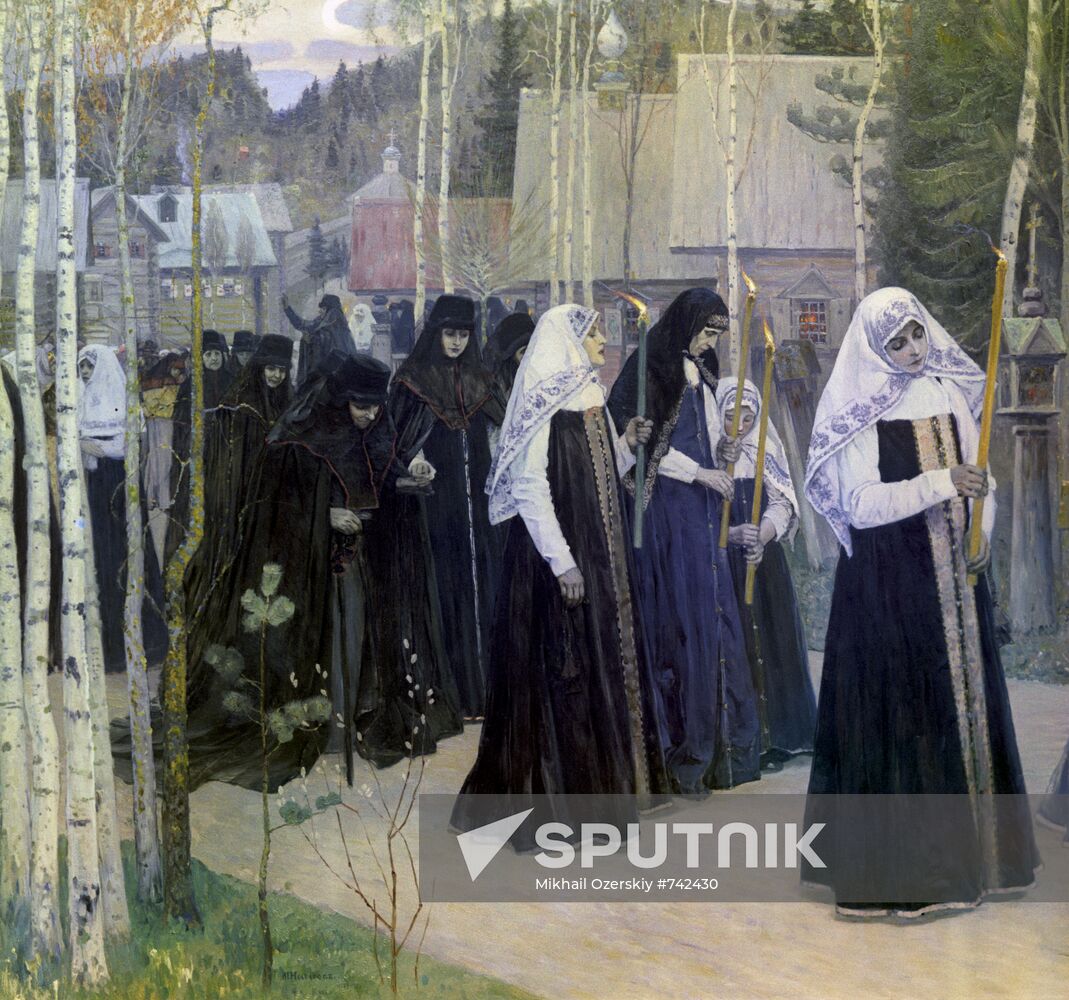 "Taking the Veil". Reproduction
