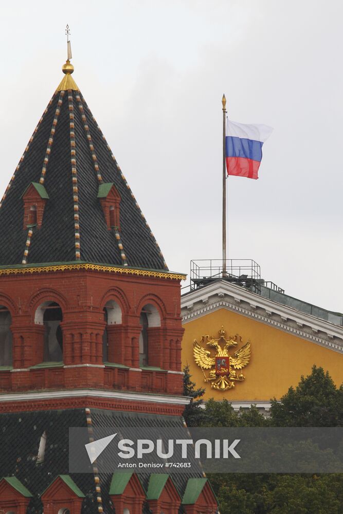 National flag of the Russian Federation