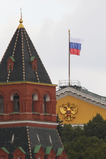 National flag of the Russian Federation