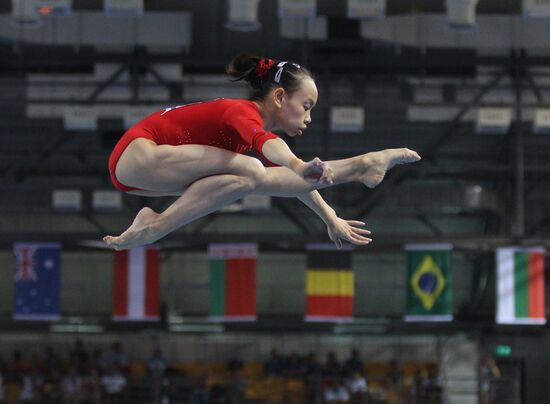 First Summer Youth Olympic Games. Day Five. Artistic Gymnastics