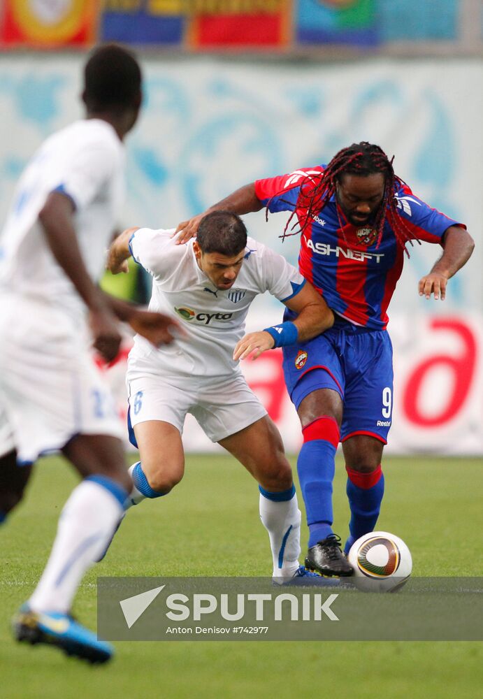 2010/11 UEFA Europa League. CSKA vs. Αnorthosis