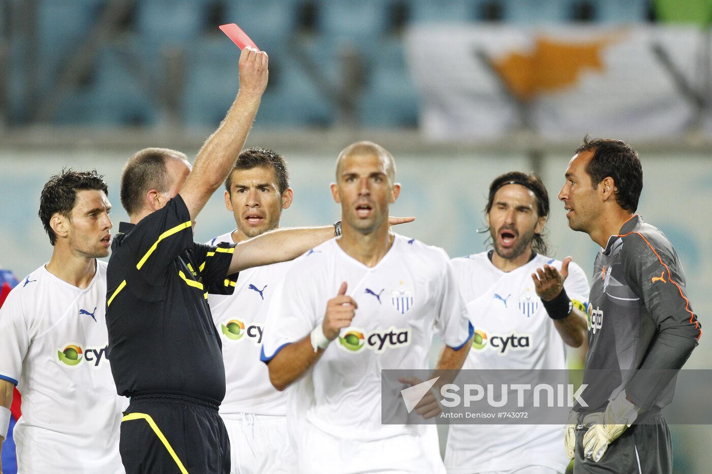 2010/11 UEFA Europa League. CSKA vs. Αnorthosis