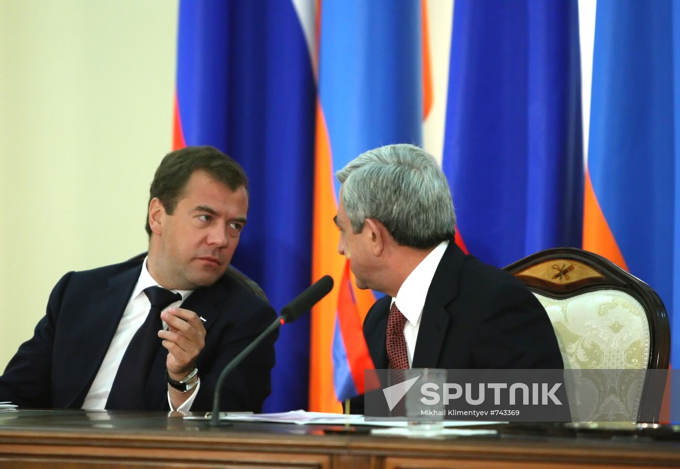 Dmitry Medvedev's state visit to Armenia. Day two