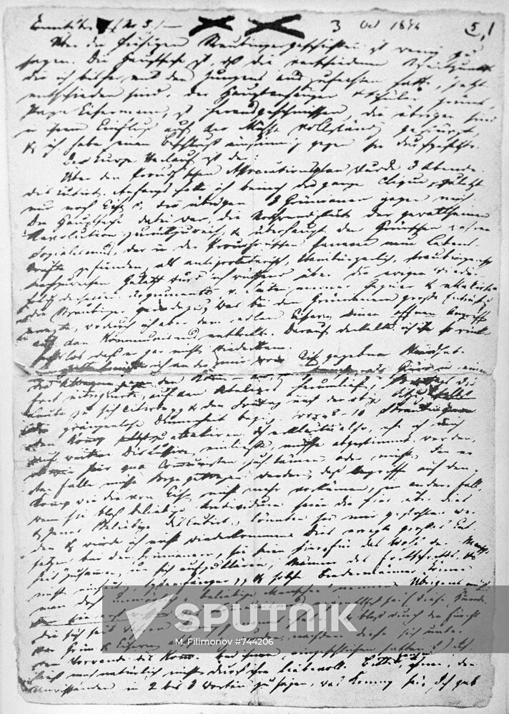 Friedrich Engels' Letter