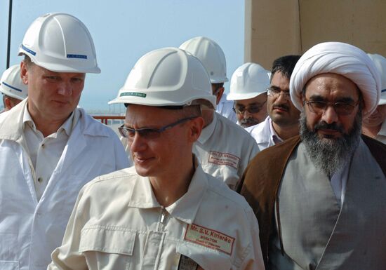 Rosatom head Kiriyenko visits Bushehr Nuclear Power Plant