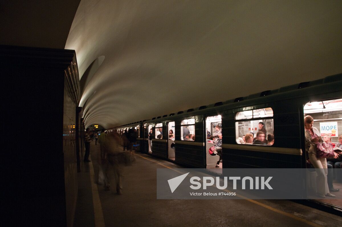 St. Petersburg metro's Ploshchad Lenina station