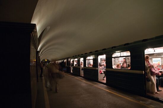 St. Petersburg metro's Ploshchad Lenina station