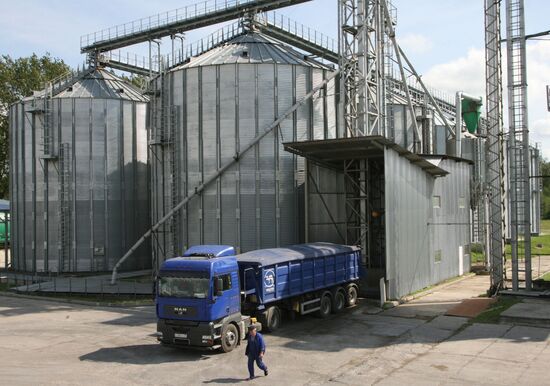 Grain elevator at "Dolgov and Company" agricultural enterprise