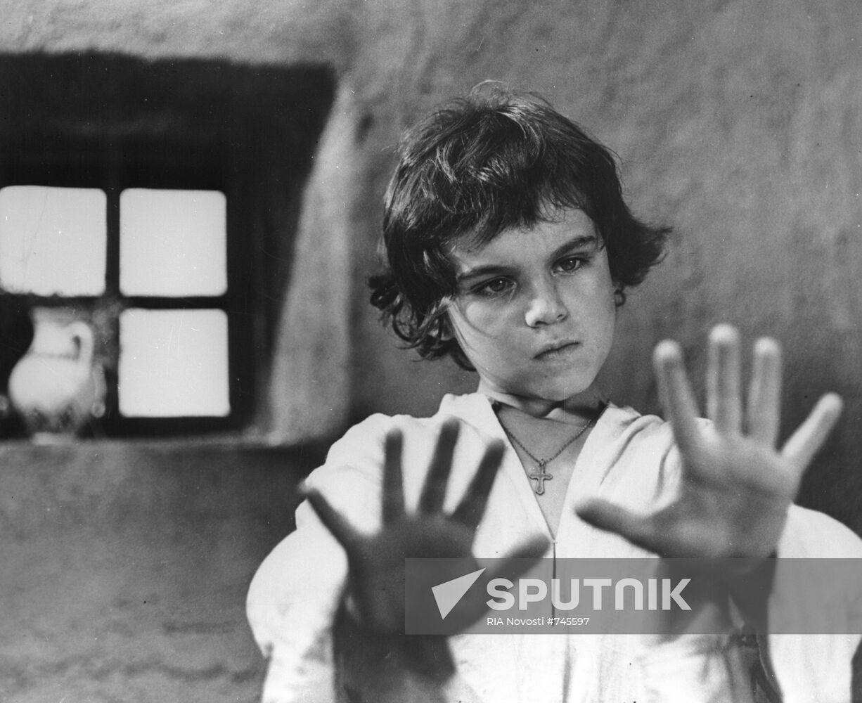 Shot from feature film "Lăutarii"