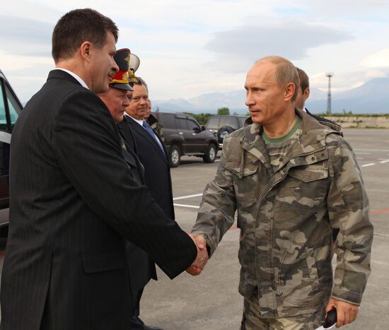 Vladimir Putin visits Far Eastern Federal District