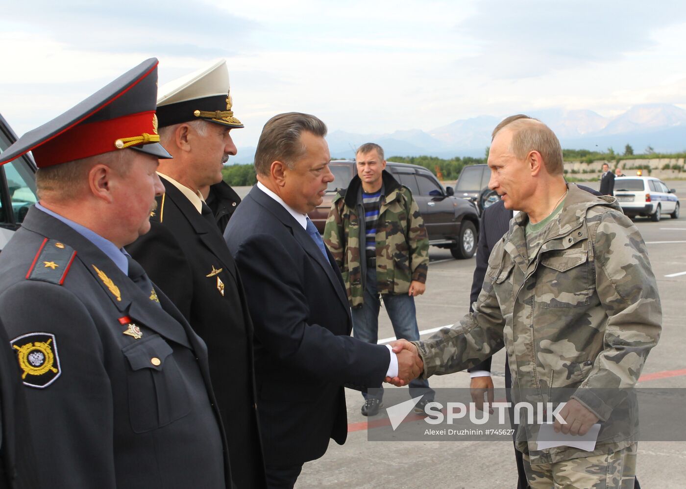 Vladimir Putin visits Far Eastern Federal District