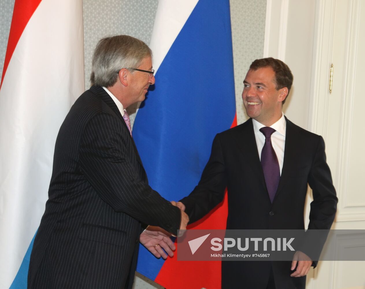 Dmitry Medvedev, Jean-Claude Juncker