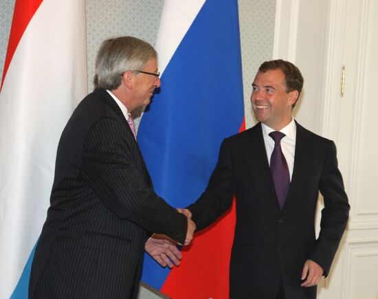Dmitry Medvedev, Jean-Claude Juncker