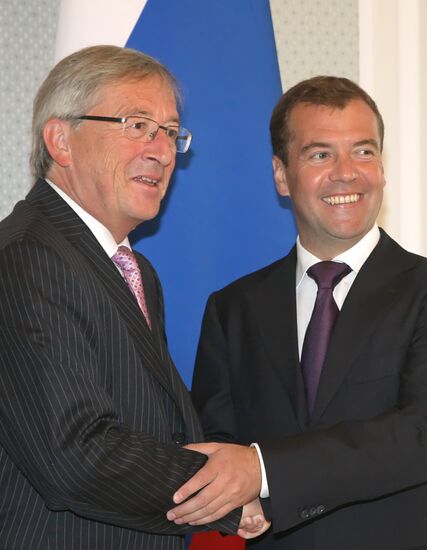 Dmitry Medvedev, Jean-Claude Juncker